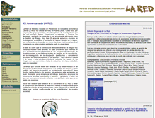 Tablet Screenshot of la-red.org